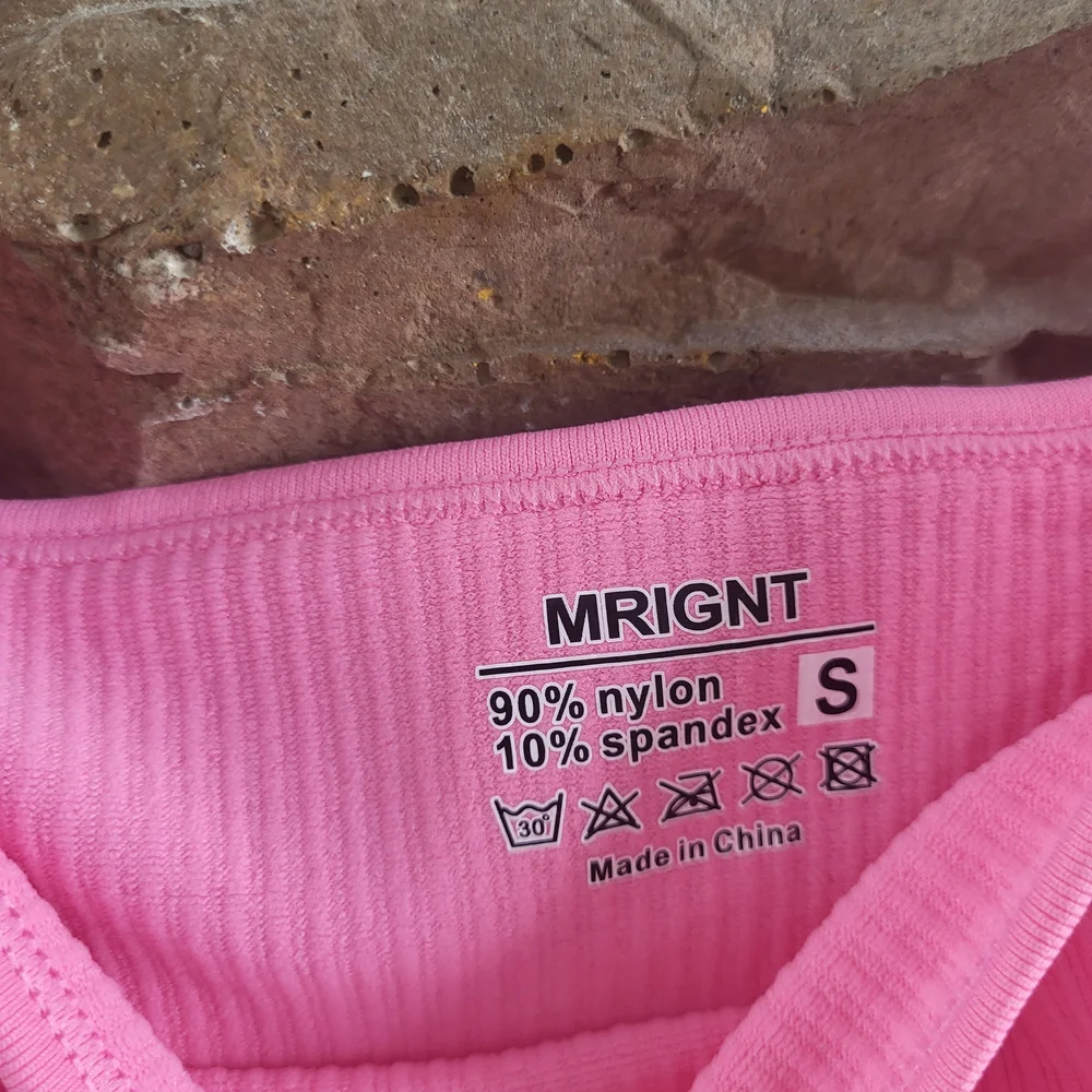 Pink Ribbed Tummy Control Bodysuit - Picture 2 of 4